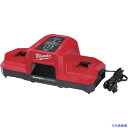 ■milwaukee 電動工具充電器 M18 デュアルベイスーパーチャージャー M18DBSCJP(6527545)
