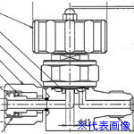 ■Fujikin SUS鋼製ダイレクトダイヤフラムバルブ_2MPa_FUND−72G FUND72G9.524(6538392)[送料別途お見積り][法人限定][外直送]