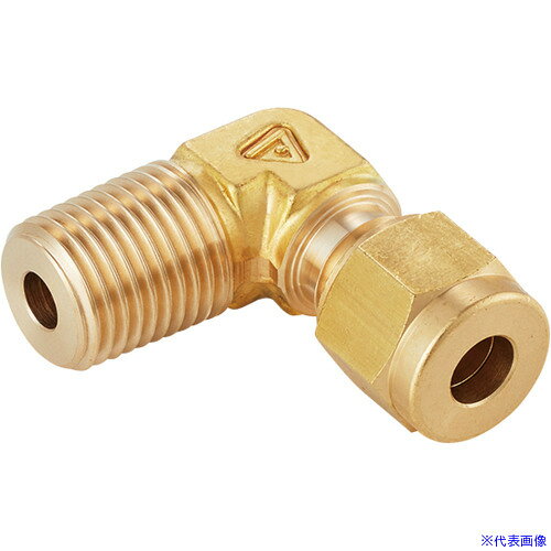 ■Fujikin 黄銅製パワフルロック継手_4.9MPa_PDW PDWL9.52CR(6546097)[送料別途お見積り][法人限定][外直送]