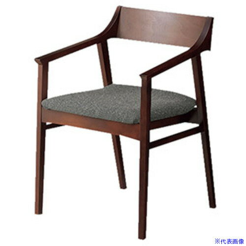 ■NAIKI ミーティングチェアー(肘付) E355型 E355FM8CGL(6562707)[送料別途お見積り][法人限定][掲外取寄]