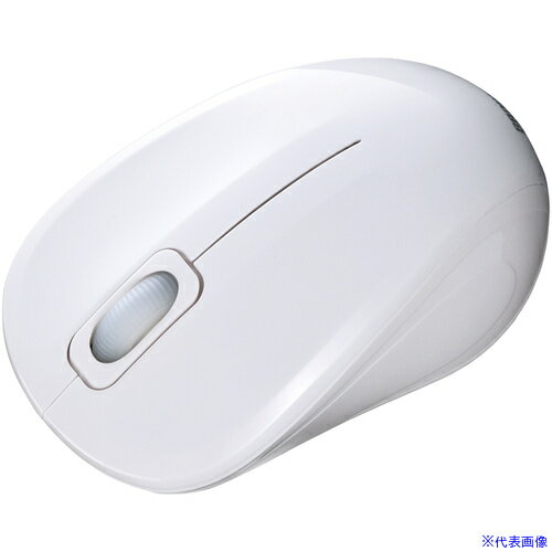 ■SANWA 抗菌・静音BluetoothブルーLEDマウス MABBSK315W(6571490)[法人限定][外直送元]