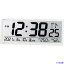 ■MAG 置き時計・掛け時計兼用 大型電波時計(デジタル) グランタイム ホワイト W−780WH−Z W780WHZ(6590972)