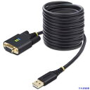 ■スターテック USB - RS232Cシリアル変換ケーブル/クロス/USB 2.0/3m/1ポート/ESD/シリアルコンバーター 1P10FFCNUSBSER...