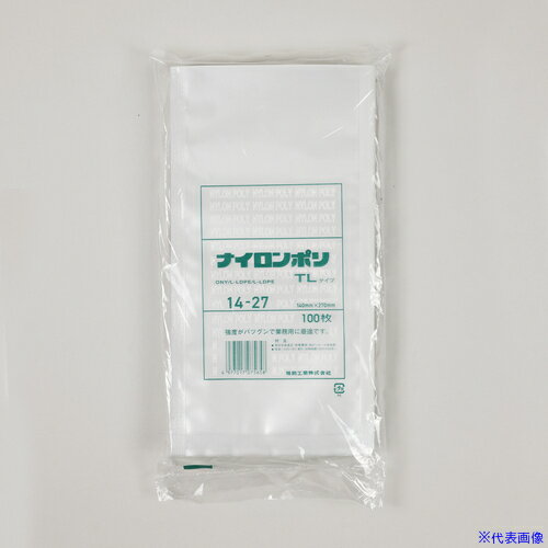 ■福助 真空袋 ナイロンポリ TLタイプ 14-27(14-27) 0714100(6639282)×24[送料別途お見積り][法人限定][掲外取寄]