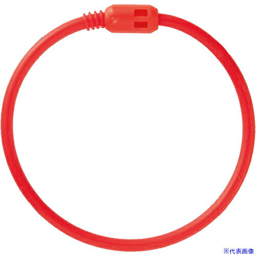 ■緑十字 シリコーンリング 赤 全長約145mm 10個組 シリコーンゴム/ABS樹脂 SR145-R 309062(6640522)[送料別途お見積り][法人限定][掲外取寄]