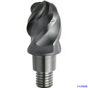 ■三菱 4枚刃難削材加工用 超硬制振ボールヘッド12mm (コート品) EP7020 IMX12B4HV12012(EP7020)(6646077)[送料別途見...