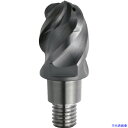 ■三菱 4枚刃難削材加工用 超硬クーラントホール付制振ボールヘッド20mm (コート品) EP7020 IMX20B4HV20021E(EP7020)(6686...