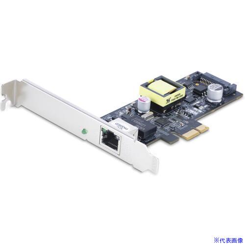 ■StarTech ネットワークカード/1ポート/2.5Gbps/PCIe x1/PoE+/SATA給電端子/有線LAN増設ボード PR12GIPNETWORKCARD(6768071)