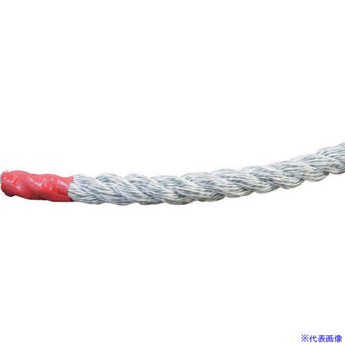 ■グリーンクロス KPロープ 少し軟打 16mm×400m 6300059503(6789759)[法人限定][外直送元]