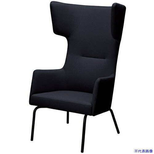 ■NAIKI ソロワークチェアー RC70型 RC71FBK(6790494)[送料別途お見積り][法人限定][掲外取寄]