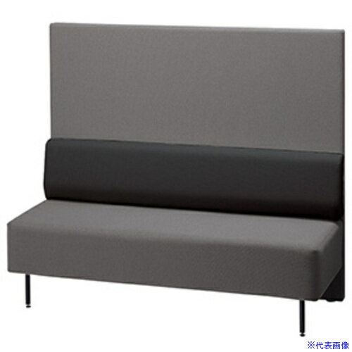 ■NAIKI パネルバックソファー RC190型 コカコミ cokacomi RC19033FBGLBK(6790503)[送料別途お見積り][法人限定][掲外取寄]