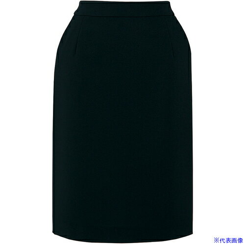 ■ピエ レディースセミタイトスカートAZ630012 ブラック 15 AZ63001209915(6807167)[送料別途お見積り][..