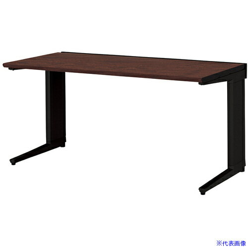 オレンジブック トラスコ中山　TRUSCONAIKI 平デスク トリアス TR型/天板:ダークウォールナット 本体:ブラック/W1400×D700×H720 〔品番:TRH147FBWN〕[ 注番:6810219]特長●【情報】を自由に使い...