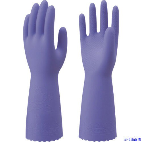 ■SHOWA 塩化ビニール製化学防護手袋 バイオレット XLサイズ NO133XL(6820223)