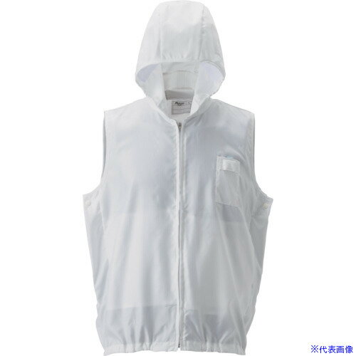 ■GOLDWIN 空調服［［R上］］フード付きアウターベスト 白 3L PK2911W3L(6821716)