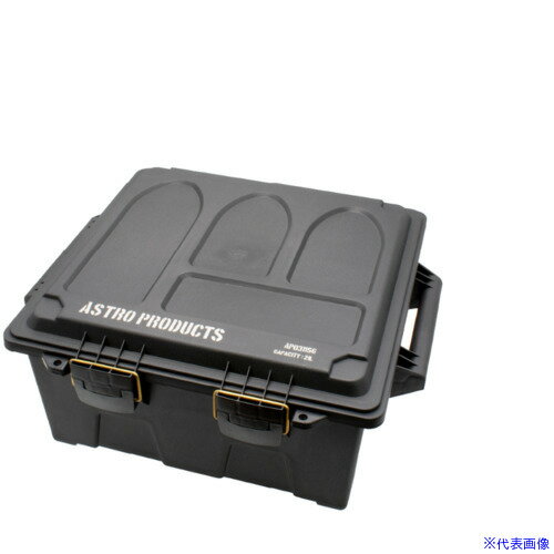 ■アストロプロダクツ プラスチックボックス21L ブラックPB156 2003000011562(68266...
