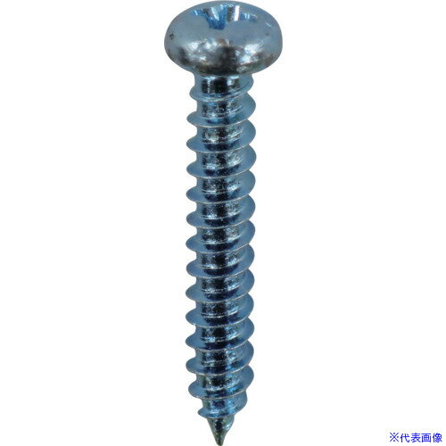 ■DAIDOHANT ユニクロ タッピングねじ 鍋頭 4×45mm 約41本入 00080400(6833493)×4[送料別途お見積り][法..