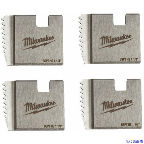 ■milwaukee ステンレス管用チェーザ(4枚) PT 1−1/4”(32A) 4932480236(6840192)[送料別途お見積り][法人..
