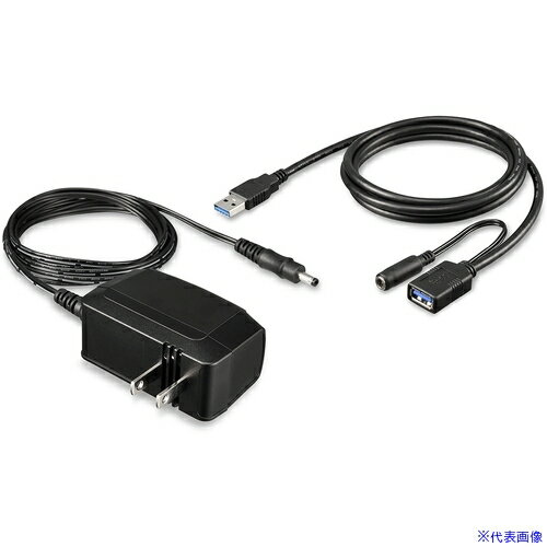 ■BUFFALO ポータブルHDD向け給電用ACアダプター ACDC5PSC2(6840372)[送料別途お見積り][法人限定][掲外取寄]