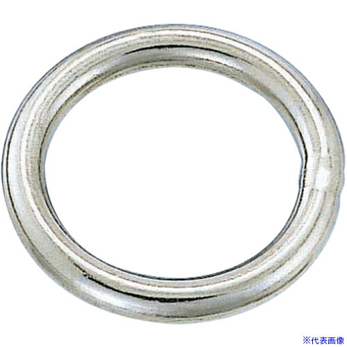 ■水本 ステンレス 丸リンク 線径13mm内径50mm A3116(6852346)[送料別途お見積り][法人限定][外直送]