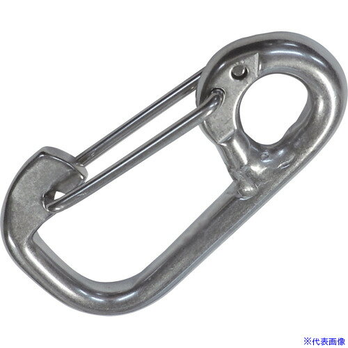 オレンジブック トラスコ中山　TRUSCODAIDOHANT ステンレス S2430フック(バネ式) 6mm (Φ)6×(A)60×(B)33×(C)12mm 〔品番:10102167〕[ 注番:6875951]特長●チェーンやロープなどを連結するバネ式端末金具です。(絡まりを防ぐリング付)仕様●A(mm)：60●B(mm)：33●C(mm)：12●Φ(mm)：6仕様2材質/仕上●SUS304セット内容/付属品注意原産国（名称）中国JANコード4962123021675本体質量30gオレンジブック トラスコ中山　TRUSCODAIDOHANT ステンレス S2430フック(バネ式) 6mm (Φ)6×(A)60×(B)33×(C)12mm 〔品番:10102167〕[注番:6875951][本体質量：30g]分類》金物・建築資材》建築金物》荷役金具☆納期情報：メーカー取り寄品（弊社より発送）