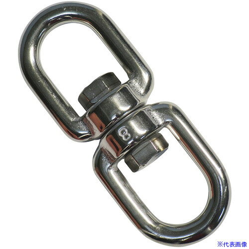 オレンジブック トラスコ中山　TRUSCODAIDOHANT ステンレス スイベル 10mm (Φ)10×(A)114×(B)27×(C)24mm 〔品番:10102024〕[ 注番:6876006]特長●ワイヤーやチェーンのねじれを防ぐ回転式金具です。仕様●Φ(mm)：10●A(mm)：114●B(mm)：27●C(mm)：24仕様2材質/仕上●SUS304セット内容/付属品注意原産国（名称）中国JANコード4962123020241本体質量250gオレンジブック トラスコ中山　TRUSCODAIDOHANT ステンレス スイベル 10mm (Φ)10×(A)114×(B)27×(C)24mm 〔品番:10102024〕[注番:6876006][本体質量：250g]分類》金物・建築資材》建築金物》荷役金具☆納期情報：メーカー取り寄品（弊社より発送）