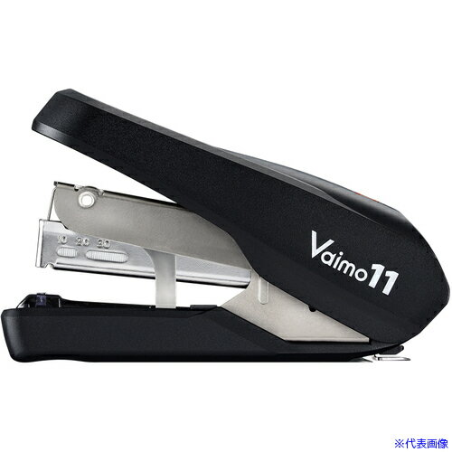 ■MAX ホッチキス バイモ11フラーメ HD-11FNL/K ブラック 40枚とじ HD11FNLK(6884044)×5[送料別途お見積り][法人限定][掲外取寄]