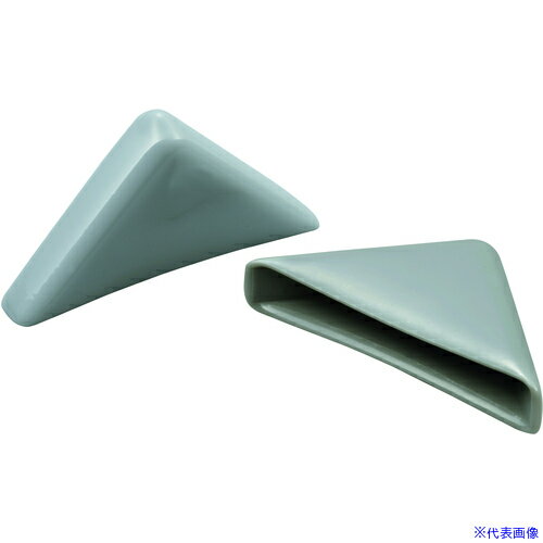 ■IWATA 保護キャップ コーナー用 (10個入) 灰 HLGYC19X30-P(6885334)[送料別途お見積り][法人限定][掲外取寄](4)