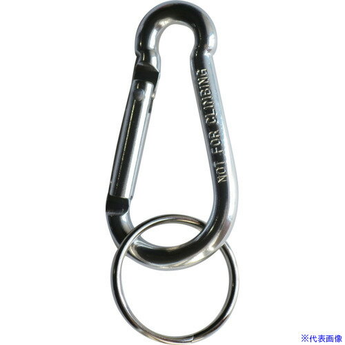 ■DAIDOHANT アルミスナップフック 6mm シルバー (A)62×(B)30×(C)13mm 10102363(6885470)[送料別途お見積り][法人限定][掲外取寄]