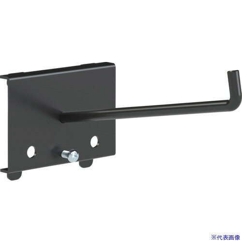■TRUSCO パンチングパネル用工具フック1本爪ロング 黒 SF1LBK(6890848)