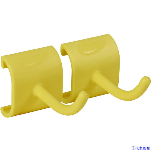 ■Vikan ヴァイカン フック (HyGo用)1008 黄 10086(6908018)[送料別途お見積り][法人限定][掲外取寄]