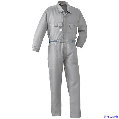 ■アイトス 空調つなぎ服(男女兼用) AZ9820 グレー 4L AZ98200044L(6924997)[送料別途お見積り][法人限定][掲外取寄]