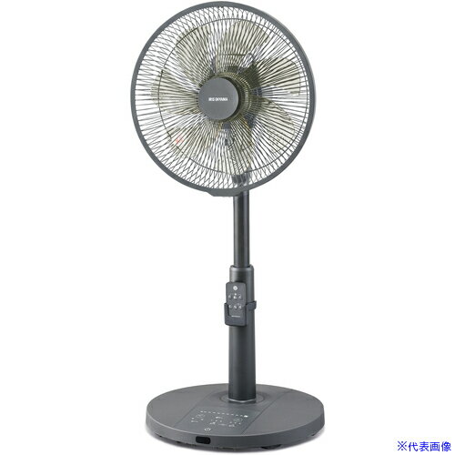 ■IRIS 【2025年4月発売予定】 111031 DCリビング扇 フルリモコン式 グレー LFD307LH(6929355)×2[法人限定][外直送元]