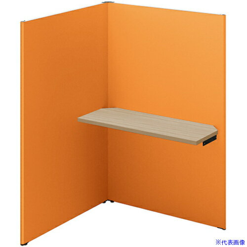 ■NAIKI クローズブース ソロコート SCP型/外側パネル:サテンホワイト/内側パネル:オレンジH1500 SCP15103TRSWORSO(6929387...