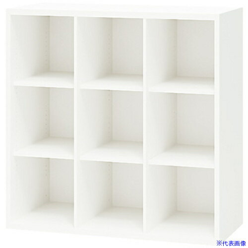 ■NAIKI 多目的棚 CWS型/クリアーホワイト/W899×D400×H900 CWS0909NTW(6932279)[送料別途お見積り][法人限定][掲外取寄]