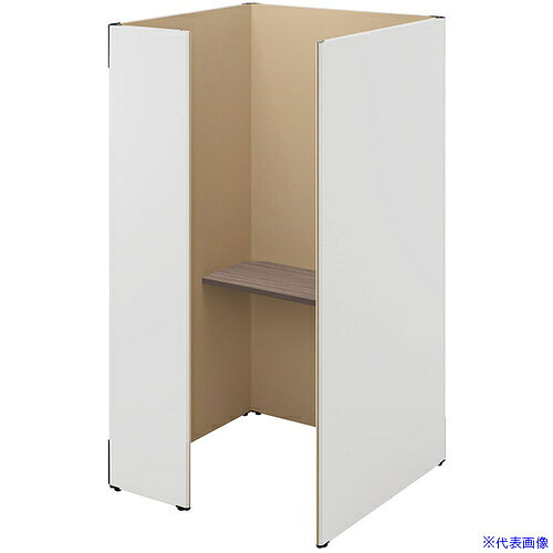 ■NAIKI クローズブース ソロコート SCP型/外側パネル:サテンホワイト/内側パネル:キャメルH1900 SCP19104TSWCACA(6932519)...