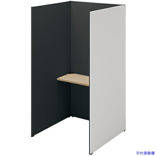 ■NAIKI クローズブース ソロコート SCP型/外側パネル：サテンホワイト/内側パネル：ブラックH1900 SCP1..