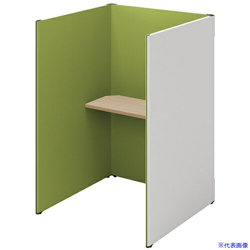 ■NAIKI クローズブース ソロコート SCP型/外側パネル:サテンホワイト/内側パネル:グリーンH1500 SCP15103TSWGRSO(6932680)...