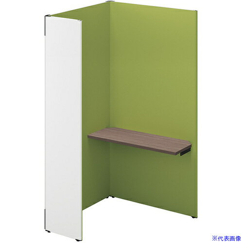 ■NAIKI クローズブース ソロコート SCP型/外側パネル:サテンホワイト/内側パネル:グリーンH1900 SCP19104TRSWGRCA(6932707...