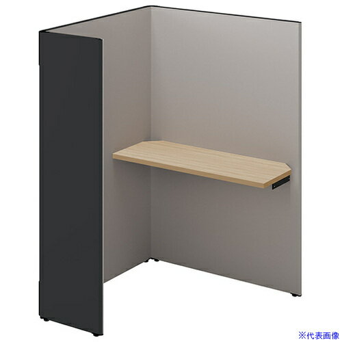 ■NAIKI クローズブース ソロコート SCP型/外側パネル:サテンブラック/内側パネル:グレーH1500 SCP15104TRSBGLSO(6932725)...