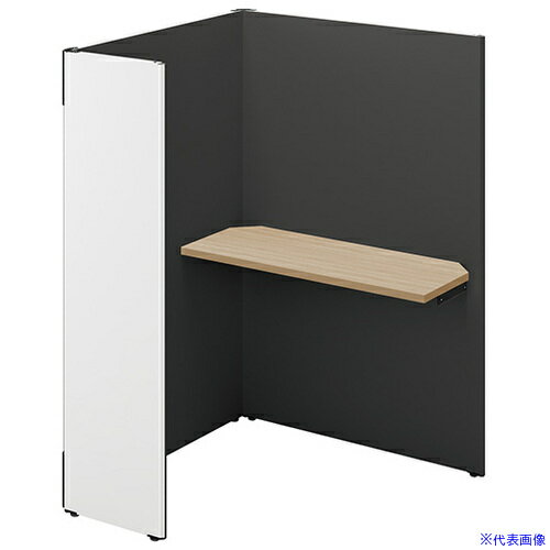 ■NAIKI クローズブース ソロコート SCP型/外側パネル:サテンホワイト/内側パネル:ブラックH1500 SCP15104TRSWBKSO(6932742...