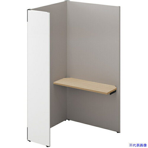 ■NAIKI クローズブース ソロコート SCP型/外側パネル:サテンホワイト/内側パネル:グレーH1900 SCP19104TRSWGLSO(6932763)...