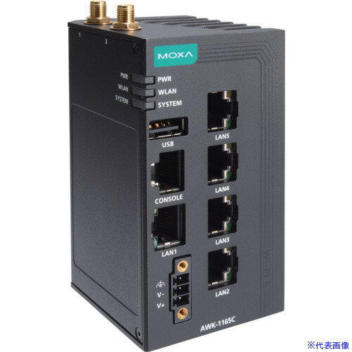 ■MOXA 無線LANクライアント AWK1165CUN(6946372)[法人限定][外直送元]