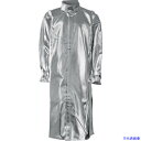■JUTEC 耐熱保護服 コート KAー2 Mサイズ(飛散防護割増仕様) HSM120KA2ADD913148(6946412)