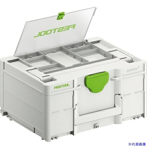 オレンジブック トラスコ中山　TRUSCOFESTOOL システナー3 SYS3 DF M187(577347) 〔品番:00525449〕[ 注番:6949644]特長●独自のシステムにより効率よく整理整頓ができます。●上部に蓋付き小物入れがあり、小分け収納に便利です。●積み重ねて固定ができます。●T−LOC方式で固定がワンタッチで、大幅に時間の節約ができます。用途●収納箱。仕様●外形寸法(mm)間口：396●外形寸法(mm)奥行：296●外形寸法(mm)高さ：187●有効内寸(mm)間口：389●有効内寸(mm)奥行：275●有効内寸(mm)高さ：146●耐荷重(kg)：20●最大荷重(kg)：15.9仕様2●T−LOC式●サイズ：奥行396　x幅296　x高さ157.5mm●重量：1.7kg材質/仕上●プラスティックセット内容/付属品注意原産国（名称）ドイツJANコード4014549406069本体質量1.995kgオレンジブック トラスコ中山　TRUSCOFESTOOL システナー3 SYS3 DF M187(577347) 〔品番:00525449〕[注番:6949644][本体質量：1.995kg]《包装時基本サイズ：396×296×187》〔包装時質量：2kg〕分類》手作業工具》工具箱》システムボックス☆納期情報：メーカー取り寄品（弊社より発送）