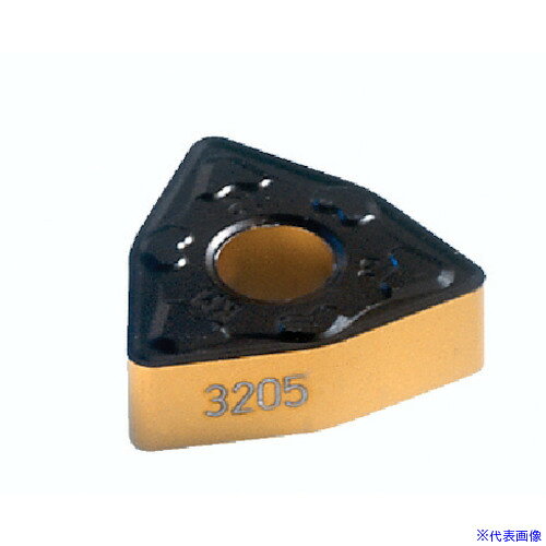 ■SANDVIK T−Max P 旋削用ネガ・チップ(110) 3205 WNMG060412KR(3205)(6952488)×10[送料別途お見積り][法人限定][掲外取寄]