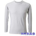 ■リベルタ LDL_FTPC_L/Sクルーネックインナー_WHT_M FTPC25151310(6962720)[送料別途お見積り][法人限定][掲外取寄](4.0)