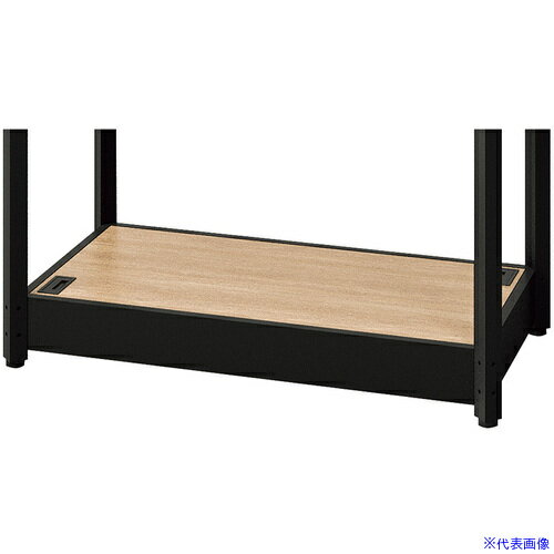 ■NAIKI 地板 メレム MU型/天板：サンドオーク 本体：サテンブラック MU900BHSBSO(6964449)[送料別途お見積り][法人限定][掲外取寄]