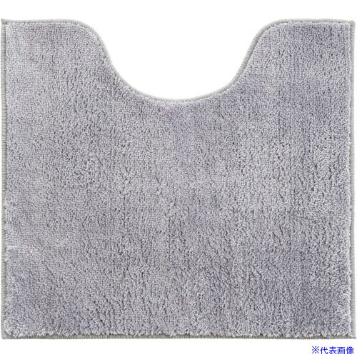 ■オカ コクーン トイレマット 約55×60cm グレー 39866(6969281)[法人限定][外直送元]