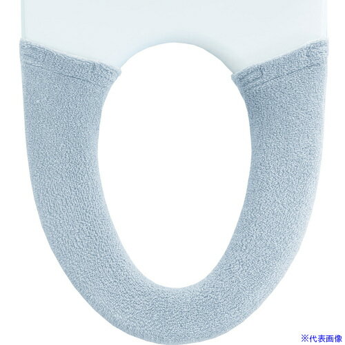 ■オカ コクーン 洗浄暖房専用便座カバー ブルー 39832(6969314)[法人限定][外直送元]